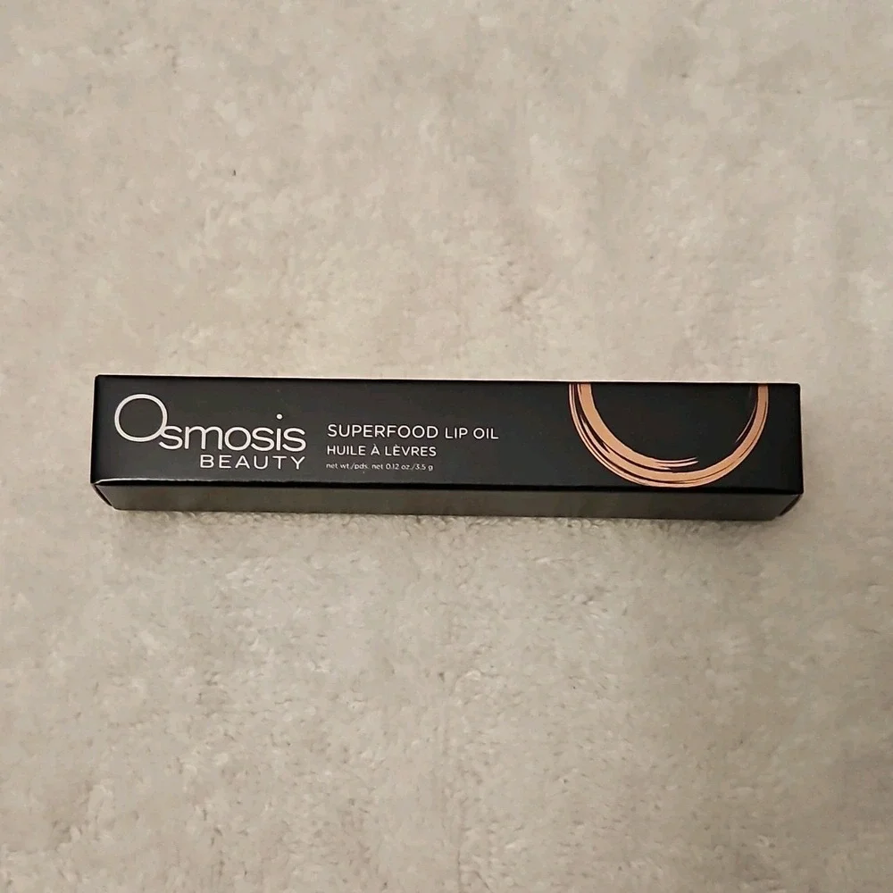 Osmosis Beauty Lip Oil Clear Shade Liquid‎ Formulation 0.12 oz 3.5 g Hydrating